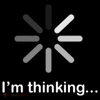 I'm Thinking Loading Logo Toddler T-Shirt