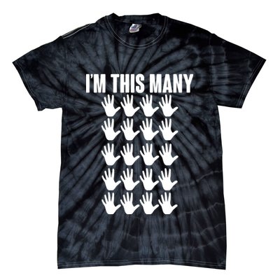 I'm This Many - 100th Birthday Tie-Dye T-Shirt