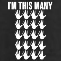 I'm This Many - 100th Birthday Golf Towel