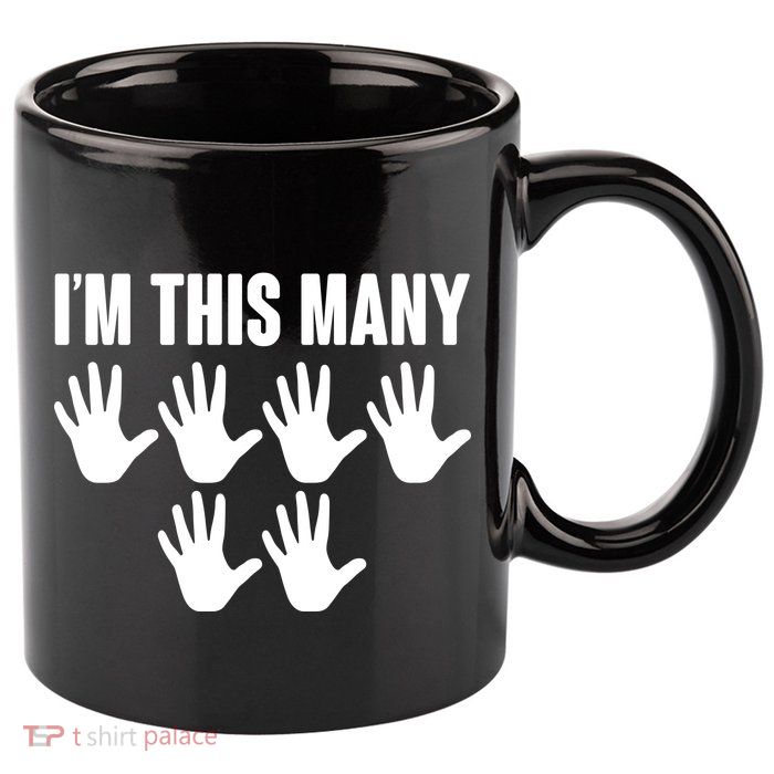 I'm This Many - 30th Birthday 11oz C Handle Ceramic Mug