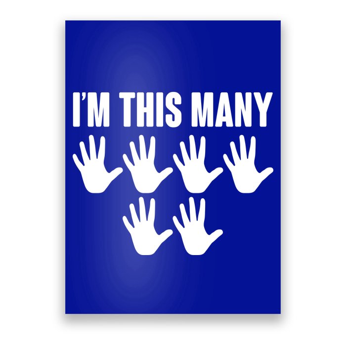 I'm This Many - 30th Birthday Poster