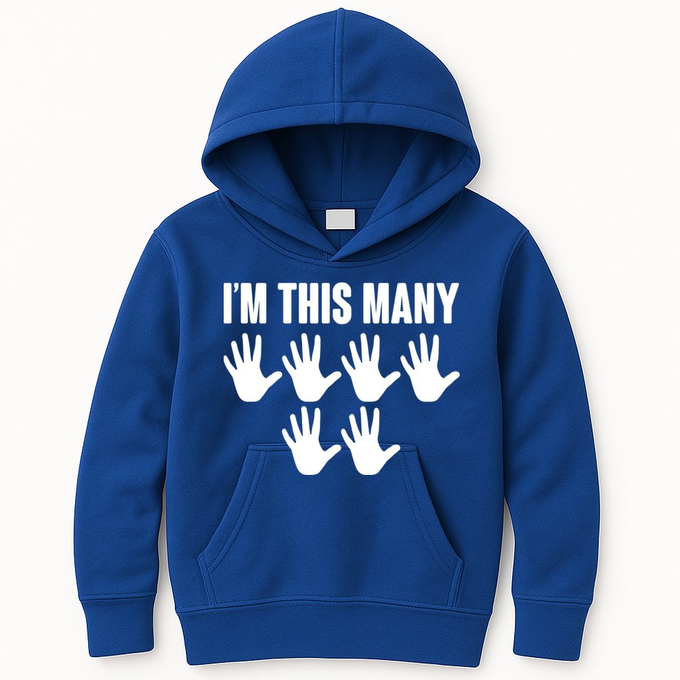 I'm This Many - 30th Birthday Kids Hoodie