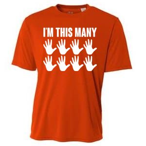 I'm This Many - 40th Birthday Cooling Performance Crew T-Shirt