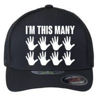 I'm This Many - 40th Birthday Flexfit Unipanel Trucker Cap