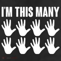 I'm This Many - 40th Birthday 11oz C Handle Ceramic Mug