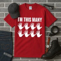 I'm This Many - 40th Birthday Tall T-Shirt