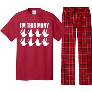 I'm This Many - 40th Birthday Pajama Set