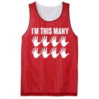 I'm This Many - 40th Birthday Mesh Reversible Basketball Jersey Tank