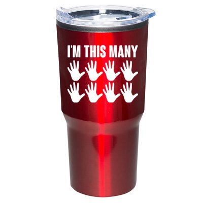 I'm This Many - 40th Birthday Tumbler