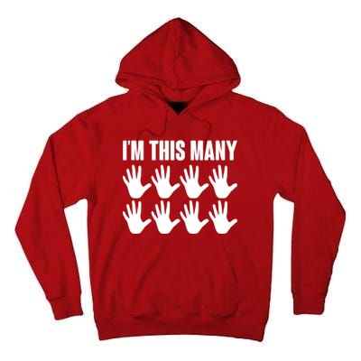 I'm This Many - 40th Birthday Tall Hoodie