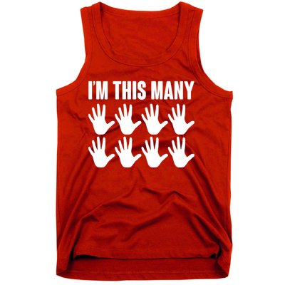 I'm This Many - 40th Birthday Tank Top