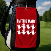 I'm This Many - 40th Birthday Golf Towel