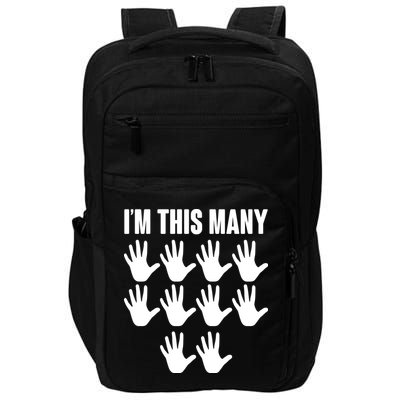 I'm This Many - 50th Birthday Impact Tech Backpack
