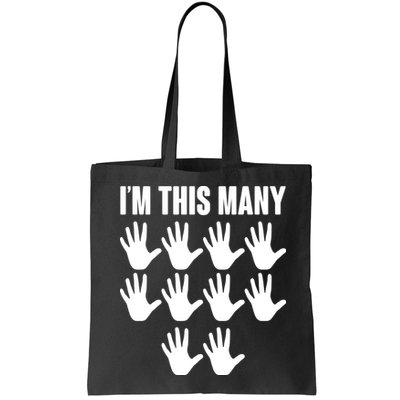 I'm This Many - 50th Birthday Bag