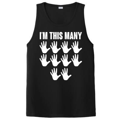 I'm This Many - 50th Birthday PosiCharge Competitor Tank