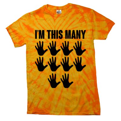 I'm This Many - 50th Birthday Tie-Dye T-Shirt