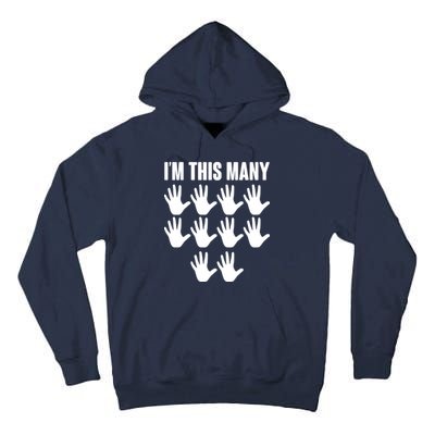 I'm This Many - 50th Birthday Tall Hoodie