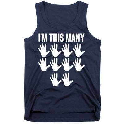 I'm This Many - 50th Birthday Tank Top