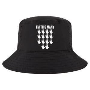 I'm This Many - 70th Birthday Cool Comfort Performance Bucket Hat