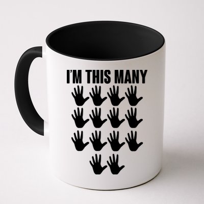I'm This Many - 70th Birthday Mug