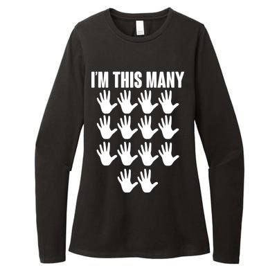 I'm This Many - 70th Birthday Womens CVC Long Sleeve Shirt