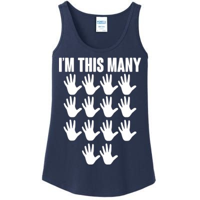 I'm This Many - 70th Birthday Ladies Essential Tank