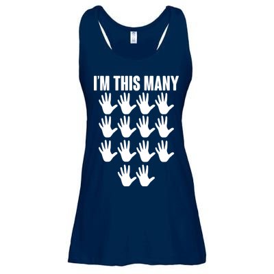 I'm This Many - 70th Birthday Ladies Essential Flowy Tank