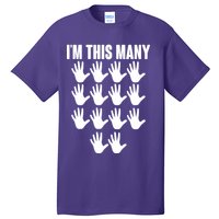 I'm This Many - 70th Birthday Tall T-Shirt