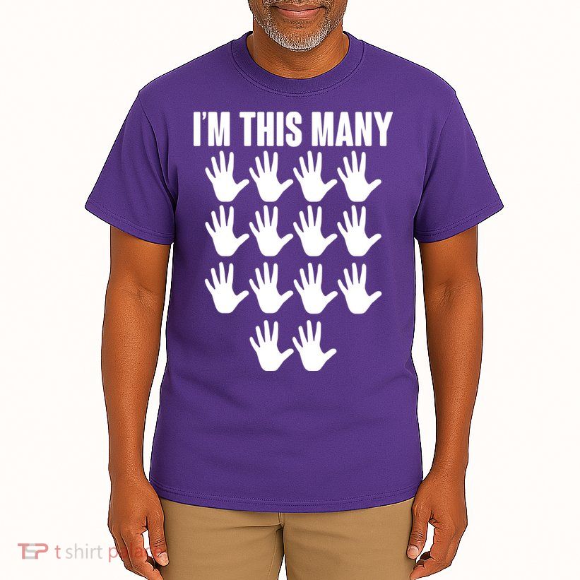 I'm This Many - 70th Birthday Tall T-Shirt