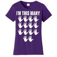 I'm This Many - 70th Birthday Women's T-Shirt