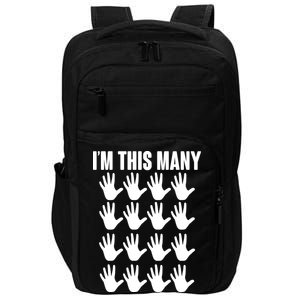 I'm This Many - 80th Birthday Impact Tech Backpack