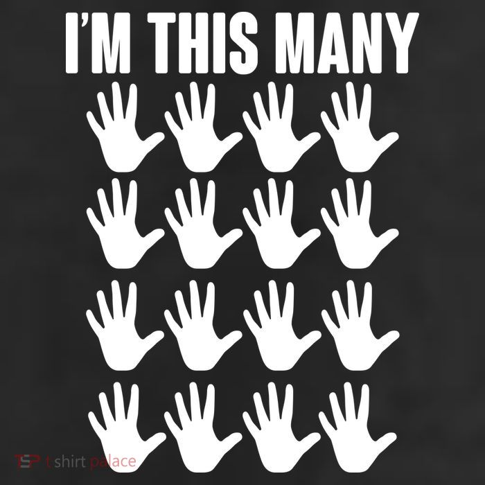 I'm This Many - 80th Birthday 25L Jumbo Tote