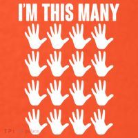 I'm This Many - 80th Birthday Button
