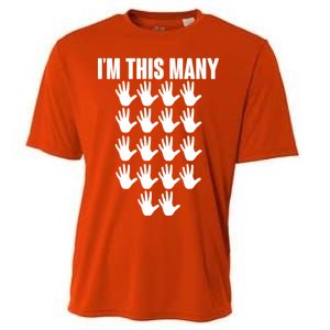 I'm This Many - 90th Birthday Cooling Performance Crew T-Shirt