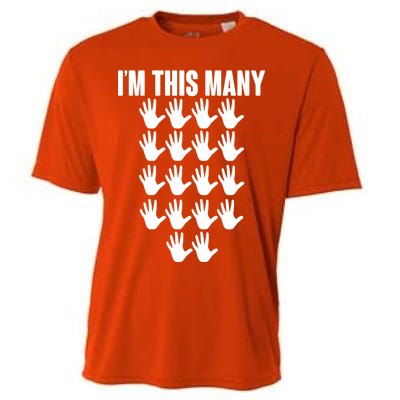 I'm This Many - 90th Birthday Cooling Performance Crew T-Shirt