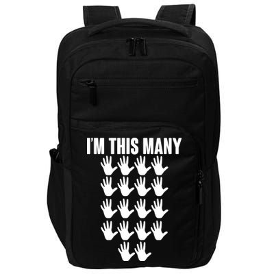I'm This Many - 90th Birthday Impact Tech Backpack