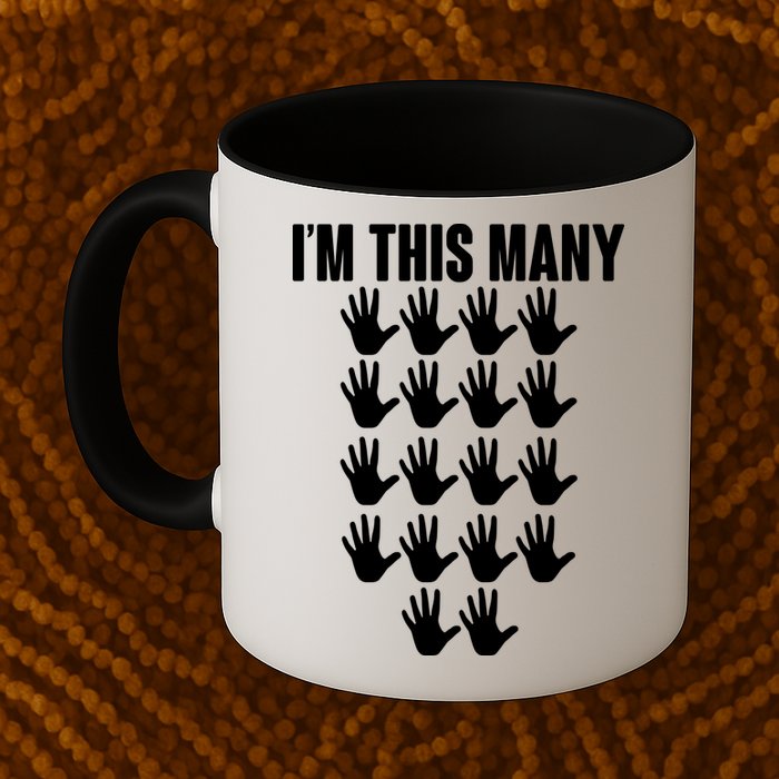 I'm This Many - 90th Birthday Mug
