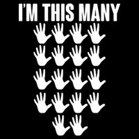I'm This Many - 90th Birthday Youth Performance Sprint T-Shirt