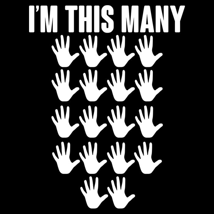 I'm This Many - 90th Birthday Youth Performance Sprint T-Shirt