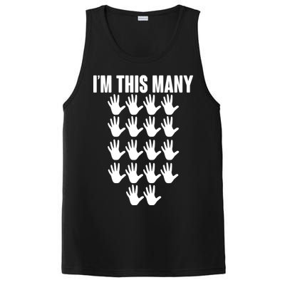 I'm This Many - 90th Birthday PosiCharge Competitor Tank