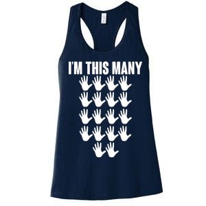 I'm This Many - 90th Birthday Women's Racerback Tank