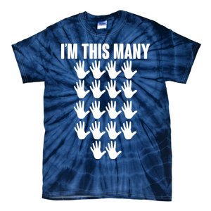 I'm This Many - 90th Birthday Tie-Dye T-Shirt