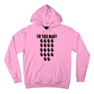 I'm This Many - 90th Birthday Hoodie