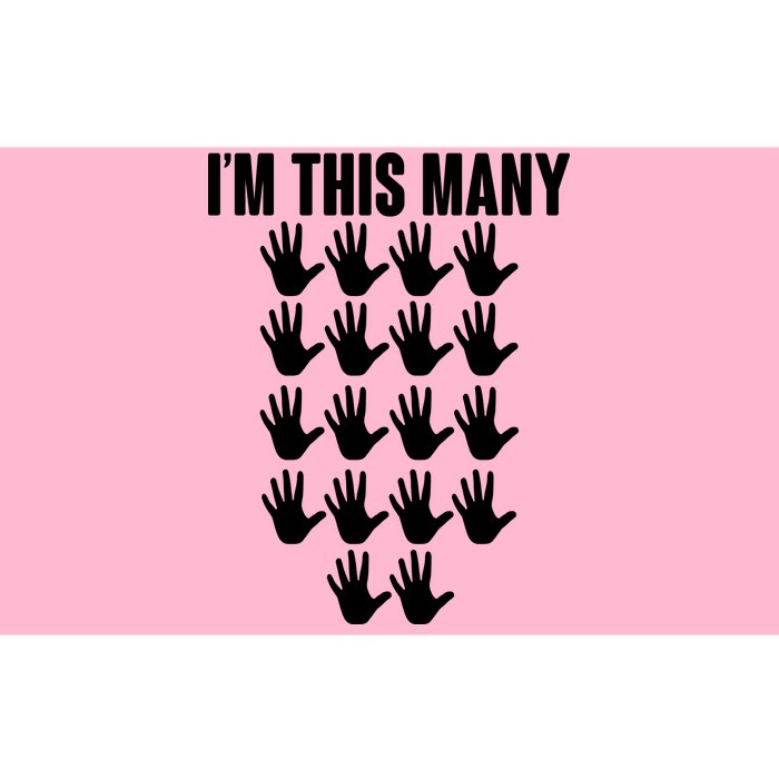 I'm This Many - 90th Birthday Bumper Sticker