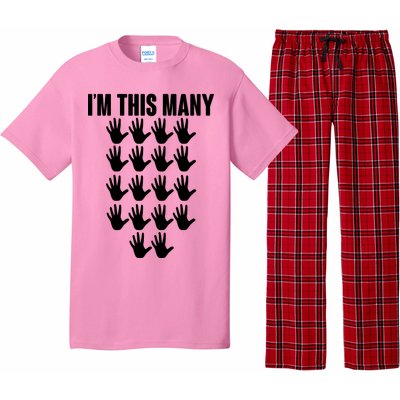 I'm This Many - 90th Birthday Pajama Set