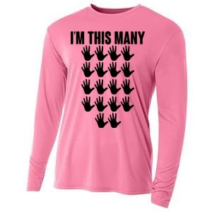 I'm This Many - 90th Birthday Cooling Performance Long Sleeve Crew