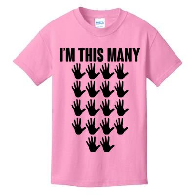 I'm This Many - 90th Birthday Kids T-Shirt