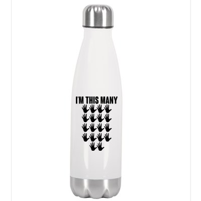 I'm This Many - 90th Birthday Stainless Steel Insulated Water Bottle