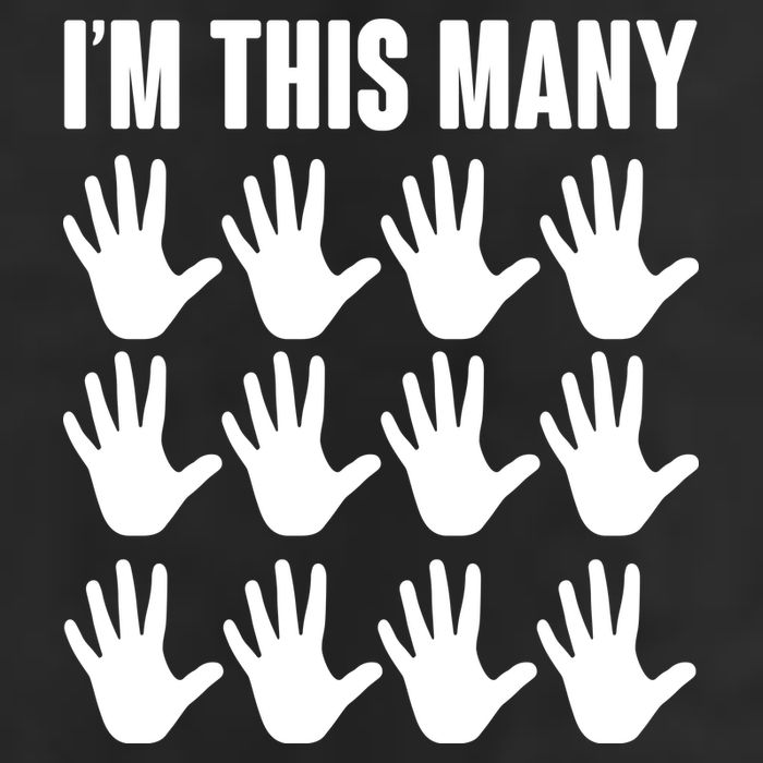 I'm This Many 60th Birthday Adult Drive Performance Visor