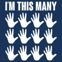 I'm This Many 60th Birthday 7 Panel Mesh Trucker Snapback Hat
